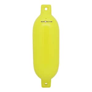 BoatTector Inflatable Fender - 8.5" x 27", Neon Yellow
