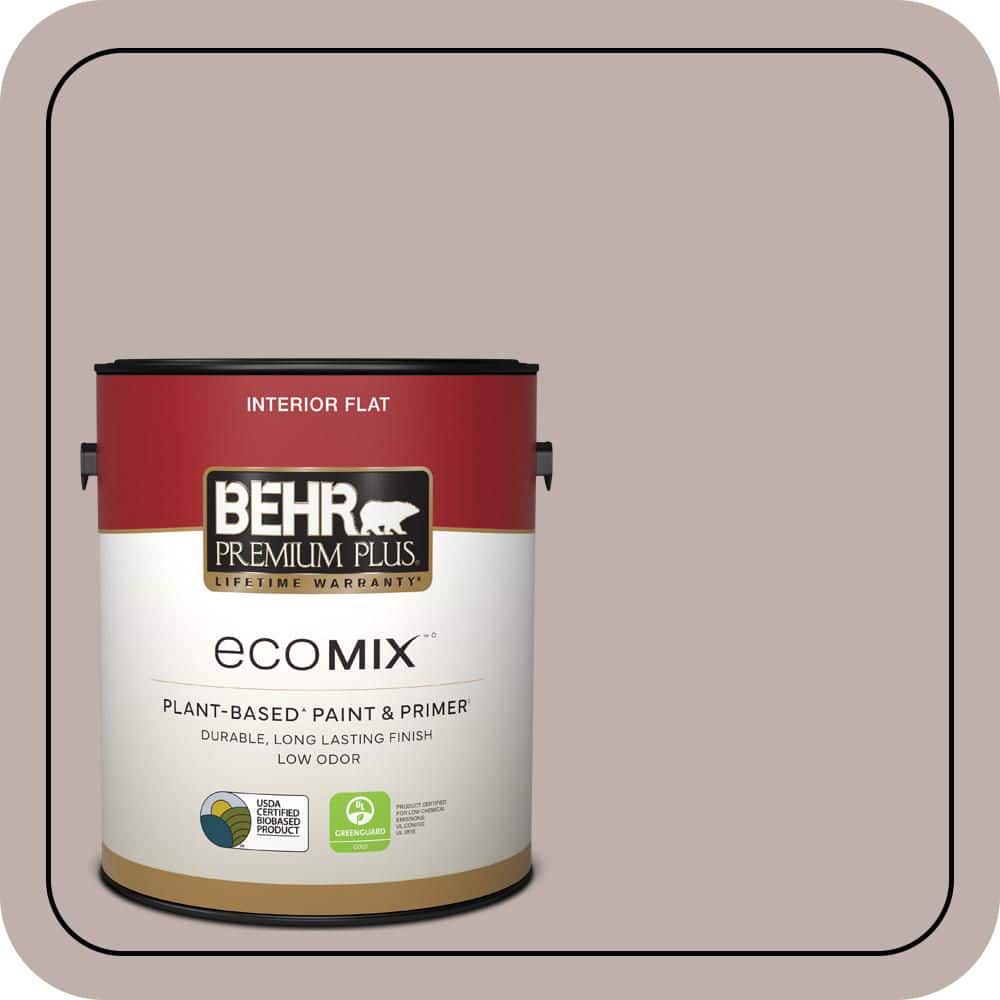 1 gal. #740A-3 Oak Ridge Flat EcoMix Plant-Based Interior Paint & Primer price history on PriceWatchPro