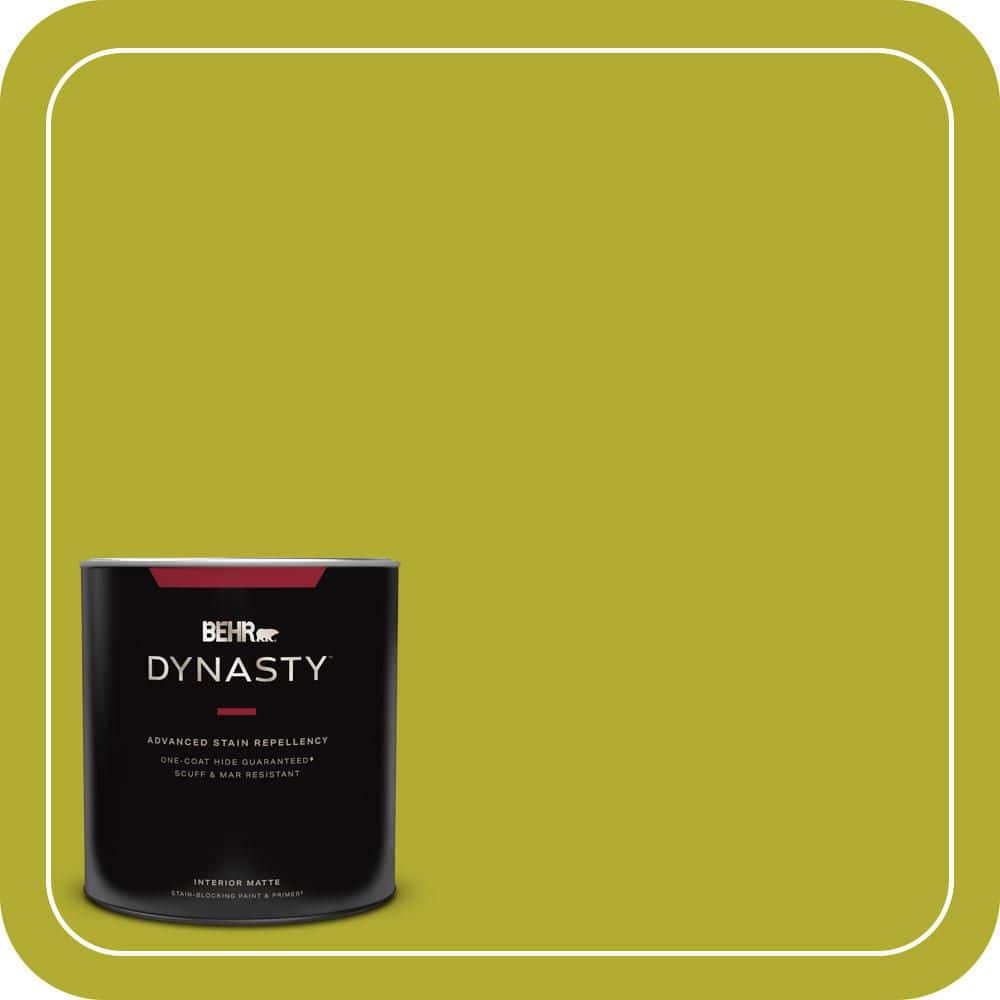 1 qt. #P340-6 Green Neon Matte Interior Stain-Blocking Paint & Primer price history on PriceWatchPro