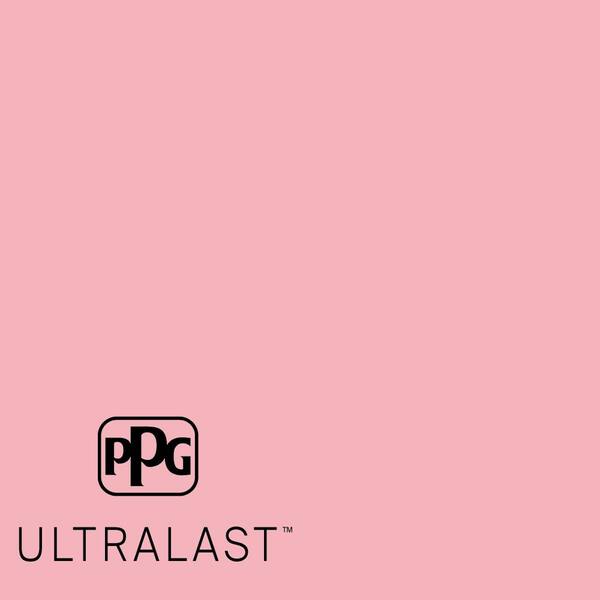 PPG UltraLast 1 qt. PPG1184-3 Powder Rose Matte Interior Paint and Primer