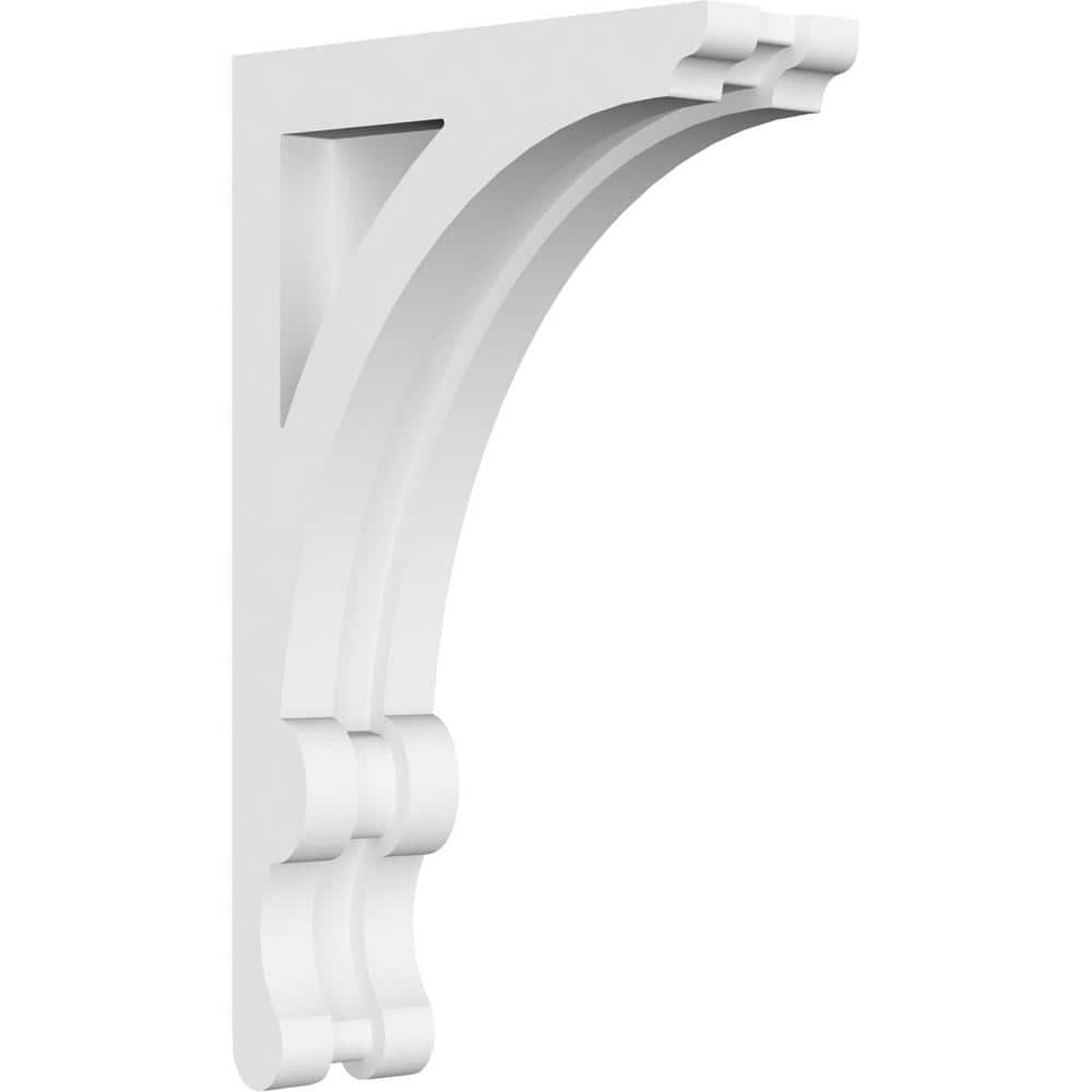 Legacy Architectural Grade PVC Corbel in White, 9" Height