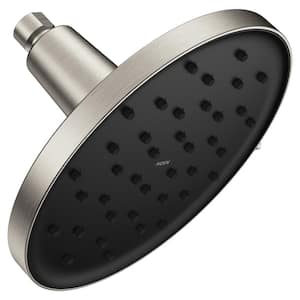 Verso 8-Spray Patterns with 1.75 GPM 9 in. Wall Mount Fixed Shower Head with Infiniti Dial in Spot Resist Brushed Nickel