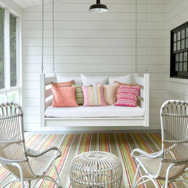 Stone Soup Handwoven Multi 3 ft. x 5 ft. Outdoor Area Rug