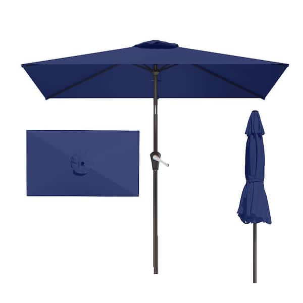 blue patio umbrella flower pot Amazon.com : Tbpro 2pcs Patio Umbrella Planter Around Umbrella Planter Blue  Weatherproof with Drainage Holes Half-Circle Planter Pots with Umbrella Rod  Hole for Terrace Tables : Patio, Lawn & Garden