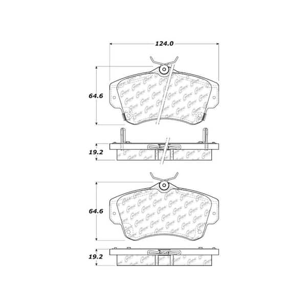 Centric Parts Disc Brake Pad Set