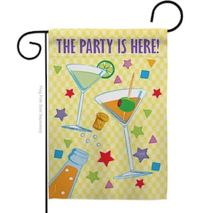 13 in. x 18.5 in. Party Garden Flag Double-Sided Celebration Decorative Vertical Flags