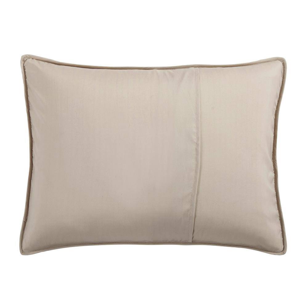 Rustic Brown Reversible Microfiber Full Quilt Set