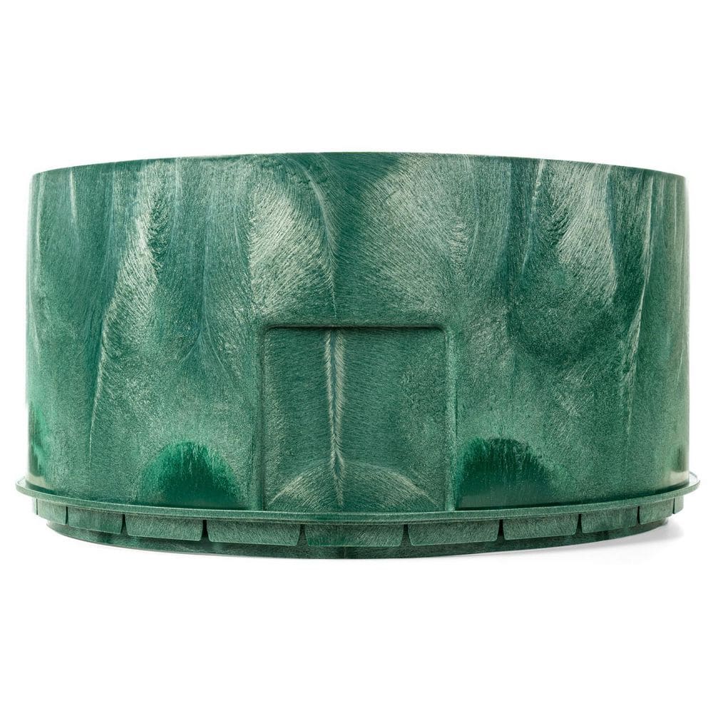 24 in. x 12 in. Polylok Riser Green 89-3008-R12-NG - The Home Depot