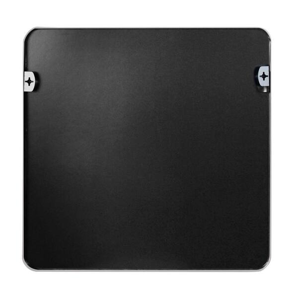 Ximuprmy White 36 in. W x 36 in. H Small Rectangular Framed
