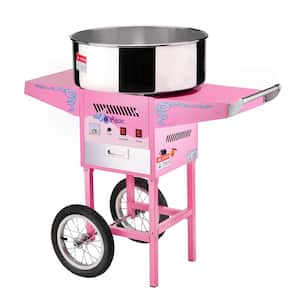 Vortex Commercial Pink Cotton Candy Machine and Cart