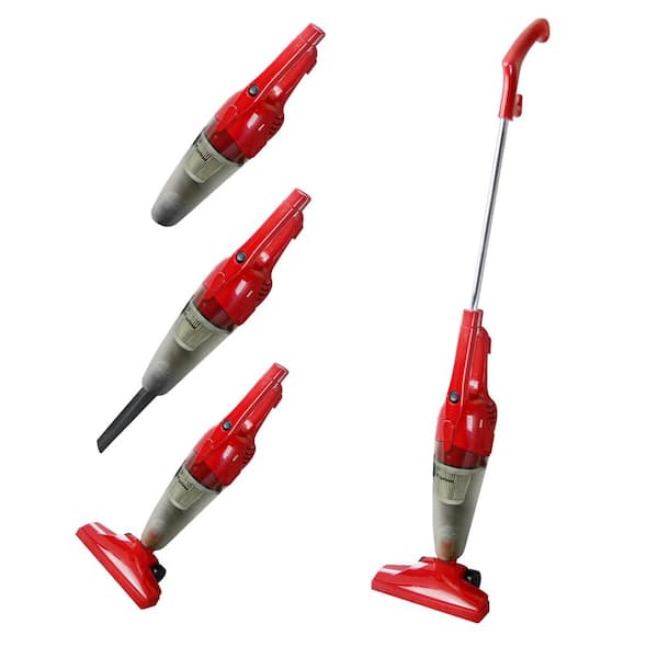 Impress GoVac 2-in-1 Red Corded Upright Handheld Vacuum Cleaner