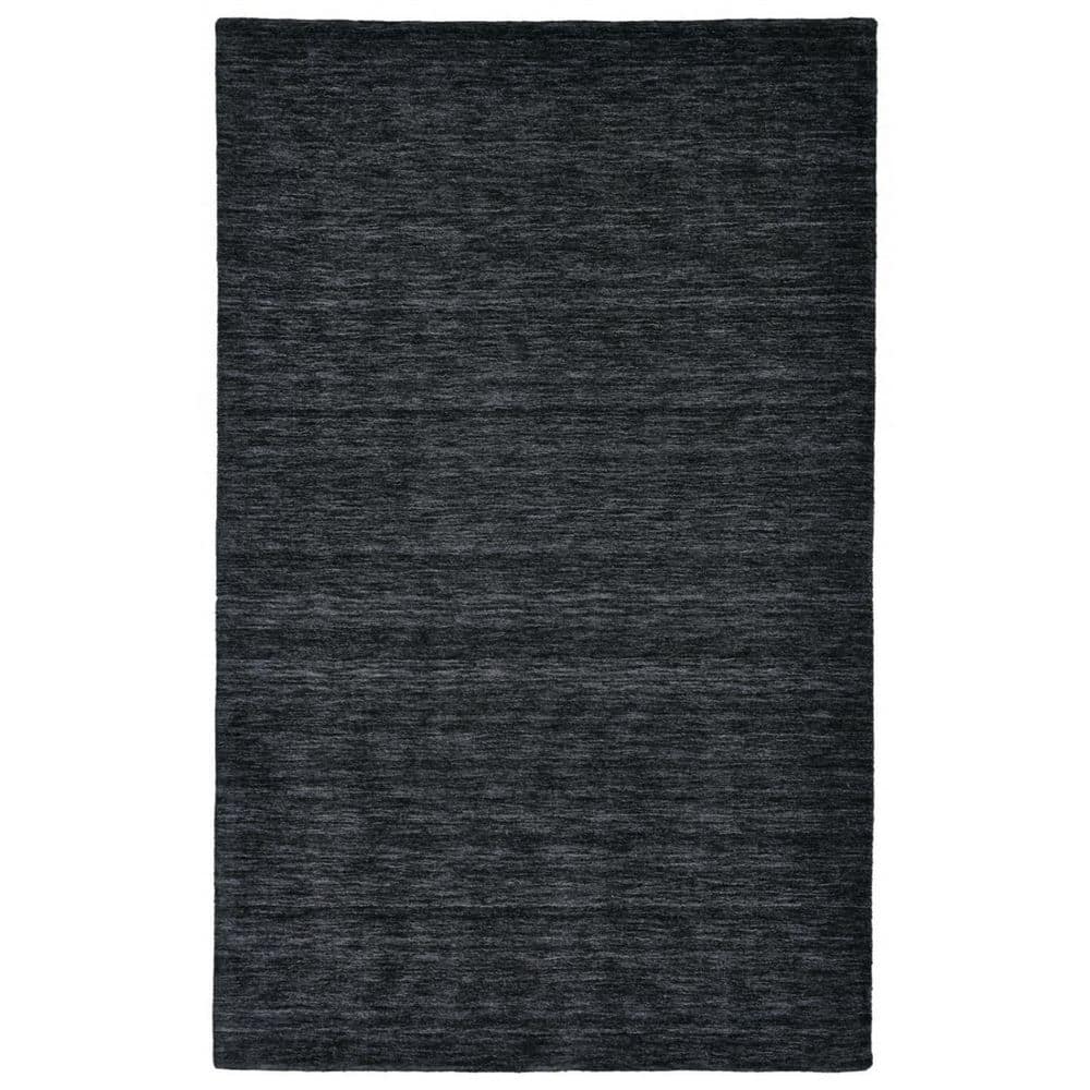 8 ft. x 11 ft. Black Solid Color Area Rug price history on PriceWatchPro