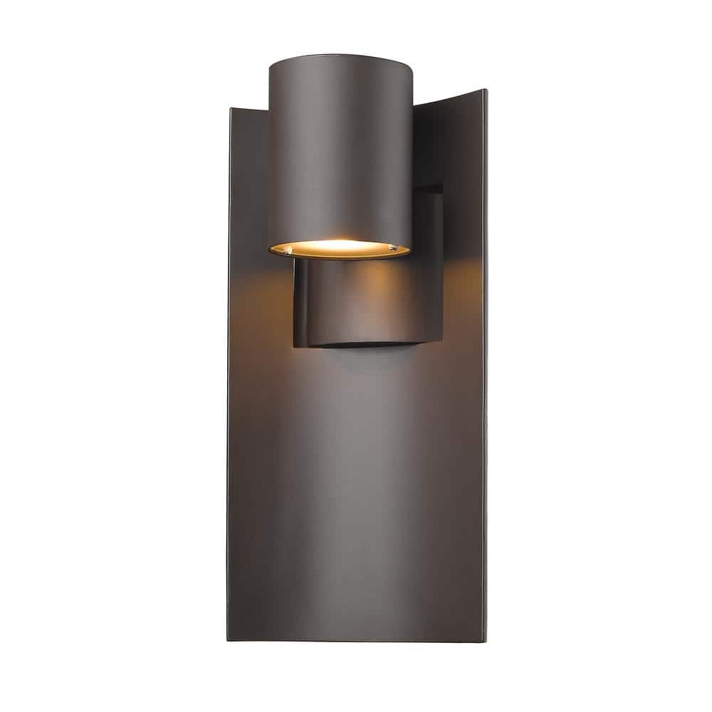 Amador 14-Watt 14.8 Deep Bronze Integrated LED Aluminum Hardwired Outdoo