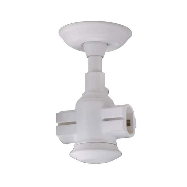 Commercial Electric White Flexible Track Coupler