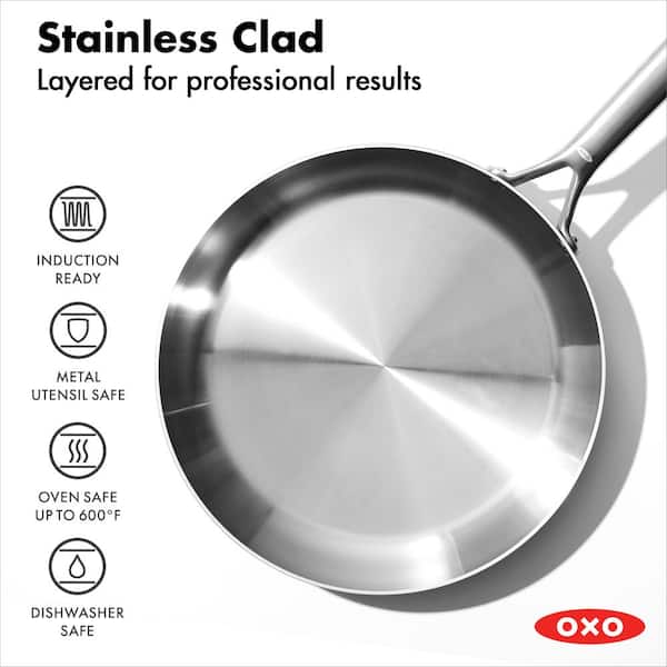 OXO Tri-Ply Stainless Non-Stick Mira Series Frypan