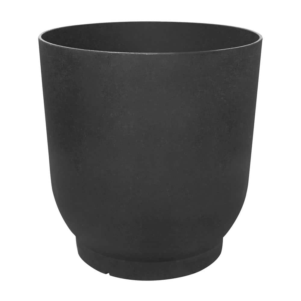 20.5 in. Esmerelda Slate Recycled Materials Self-Watering Floor Planter (20.5 in. D x 20 in. H)