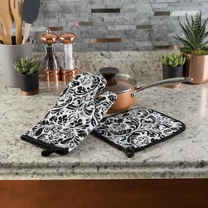 Oven Mitt Pot Holder Set Kitchen Accessories Oven Mitt Pot Holder