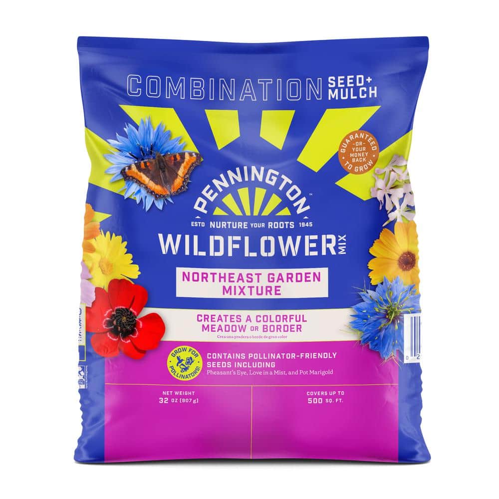 Pennington 2 lbs. Wildflower Northeast Mix 100547415 - The Home Depot