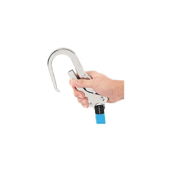 6 ft. Internal Shock Absorbing Safety Lanyard Double Snap Hook