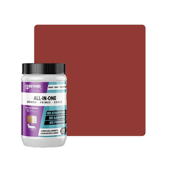 BEYOND PAINT 1 qt. Poppy Cabinets, Countertops, Furniture and More Multi-Surface All-in-One Interior/Exterior Refinishing Paint