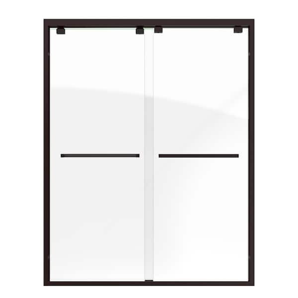 DreamLine Encore 56 in. to 60 in. W x 76 in. H Sliding Semi