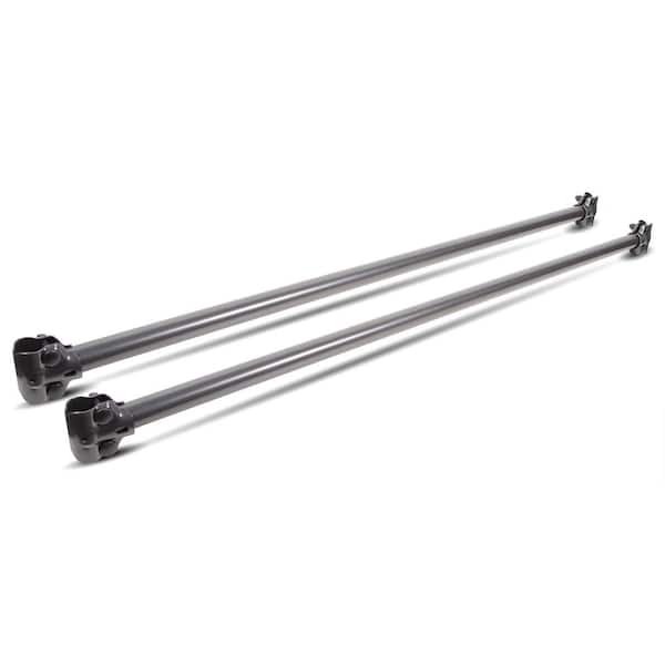 Econoco Pipeline 48 in. W Anthracite Gray Extension Kit (Pack of 2)