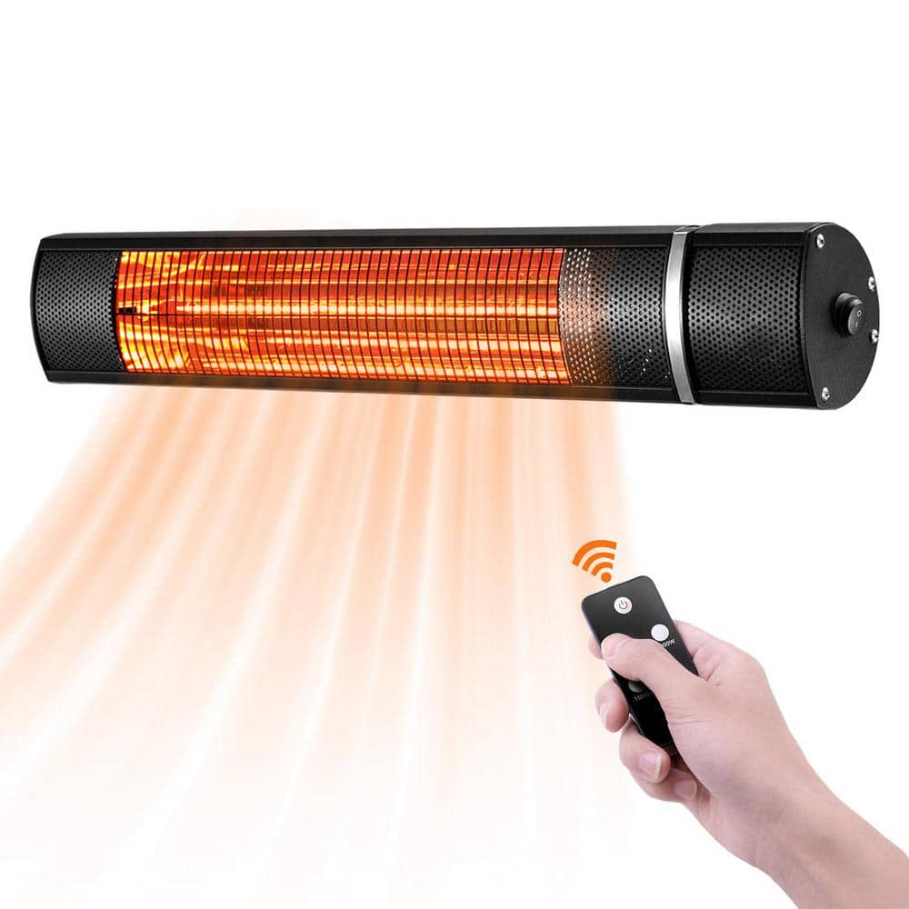 1,500-Watt Stainless Steel Hanging Electric Infrared Heater