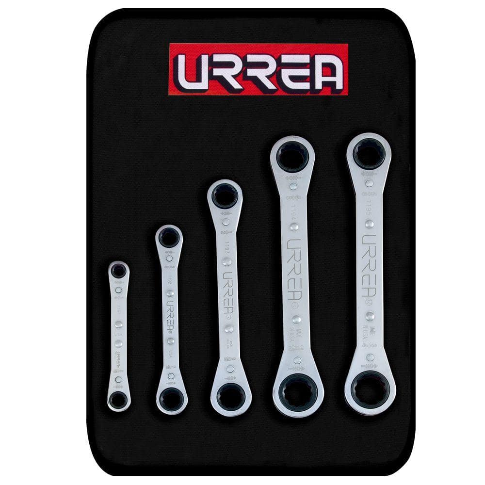 Box End 12-Point Ratcheting Chrome Wrench Set (5-Piece) price history on PriceWatchPro