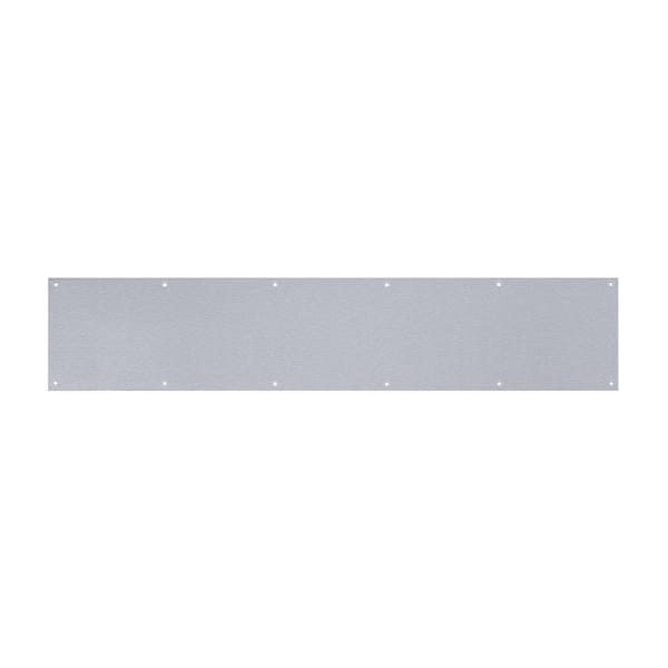 Tell 6 in. x 30 in. Satin Stainless Steel Kickplates