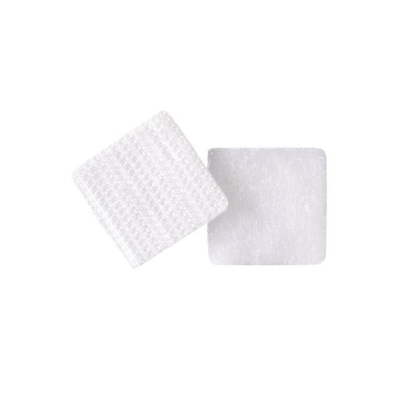 Velcro® 90073 Sticky Back 7/8 Square White Fasteners - 12/Pack
