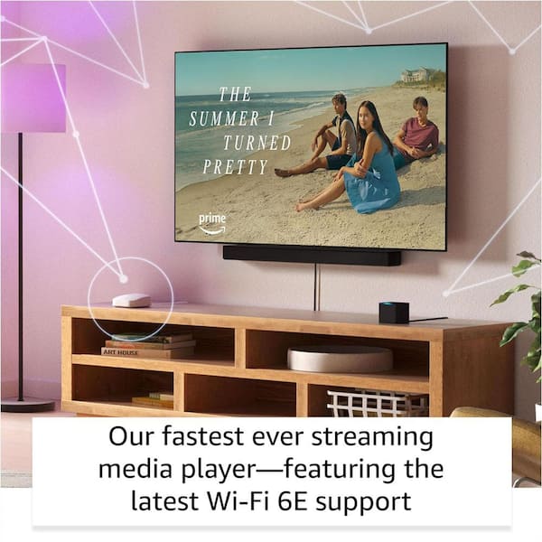 Amazon Fire TV Cube, Wi-Fi 6E, 4K Ultra HD B09BZZ3MM7 - The