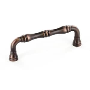Boucherville Collection 3 3/4 in. (96 mm) Brushed Oil-Rubbed Bronze Traditional Cabinet Bar Pull