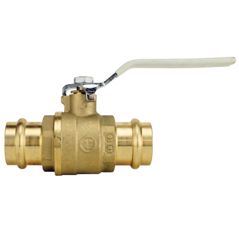 1 in. Brass Press x Press Full Port Ball Valve price history on PriceWatchPro