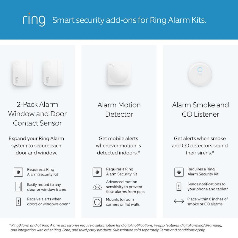 Alarm Pro Wireless Security System, 14 Piece Kit with Built-in Wifi Router(2nd Gen)