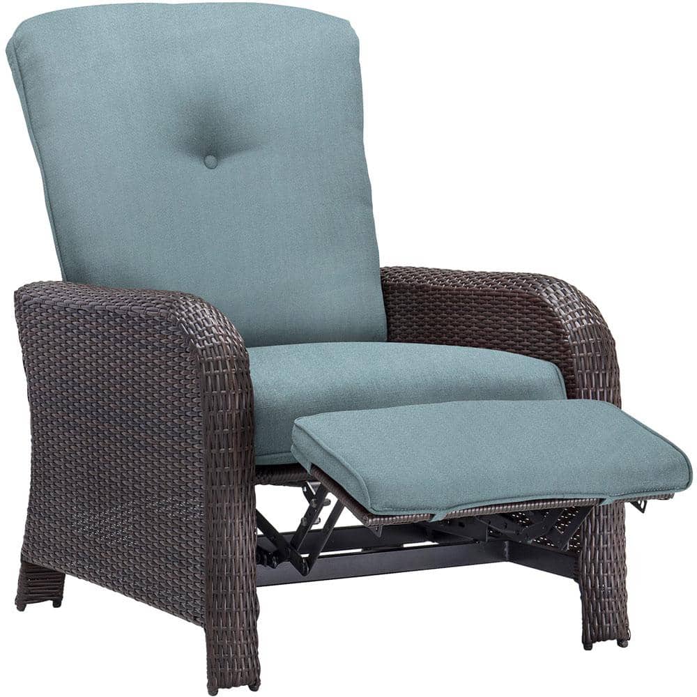 Cambridge Corrolla 1Piece Wicker Outdoor Reclining Patio Lounge Chair