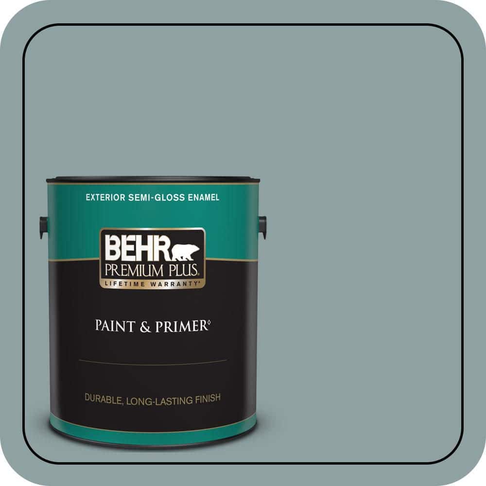 1 gal. #N440-4 October Sky Semi-Gloss Enamel Exterior Paint & Primer price history on PriceWatchPro