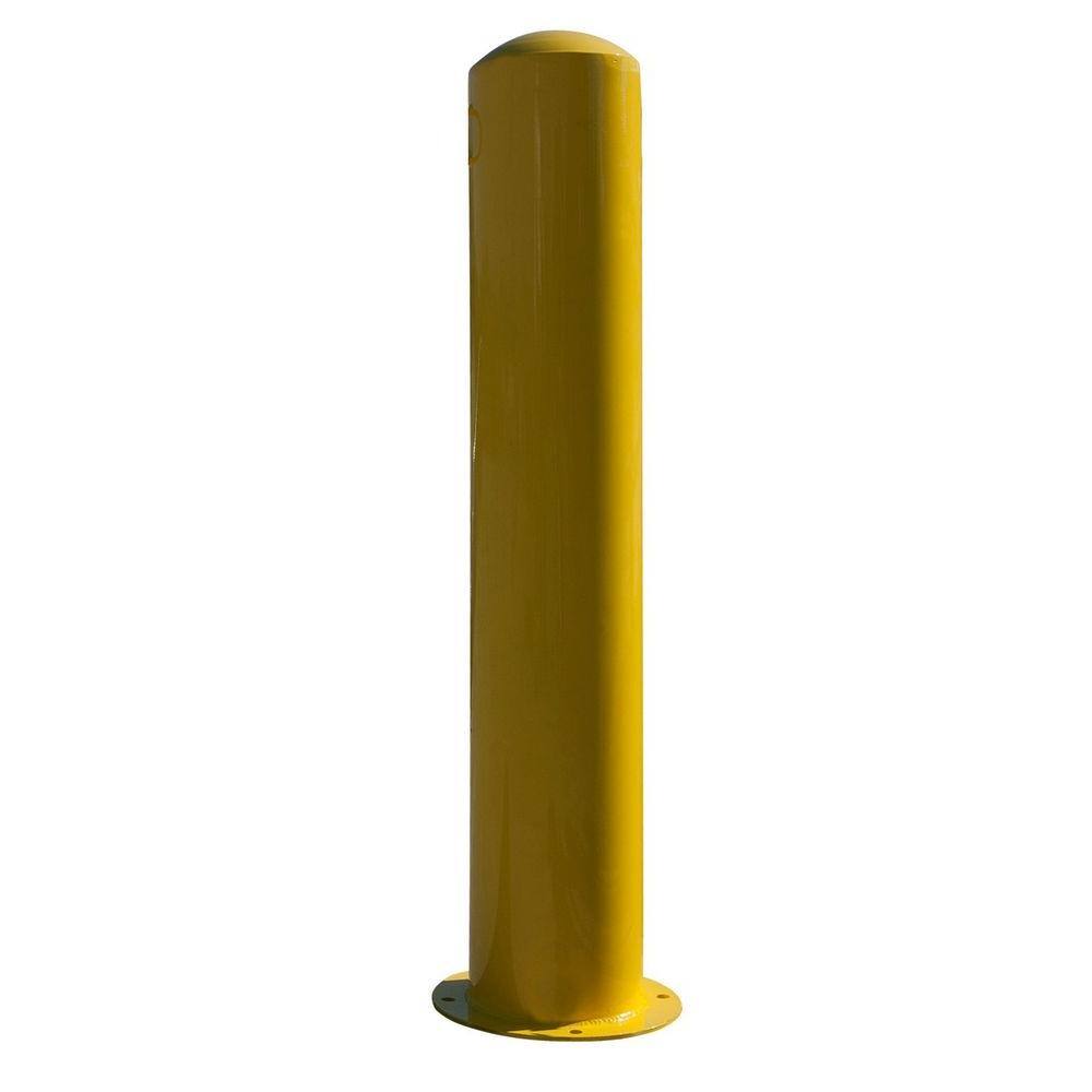 Ultra Play 36 in. x 8 in. Yellow Powder Coated Steel Safety Bollard 2803SM