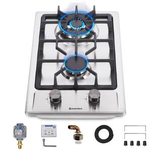 Empava 12-in 2 Burners Stainless Steel GAS Cooktop EMPV-12GC29