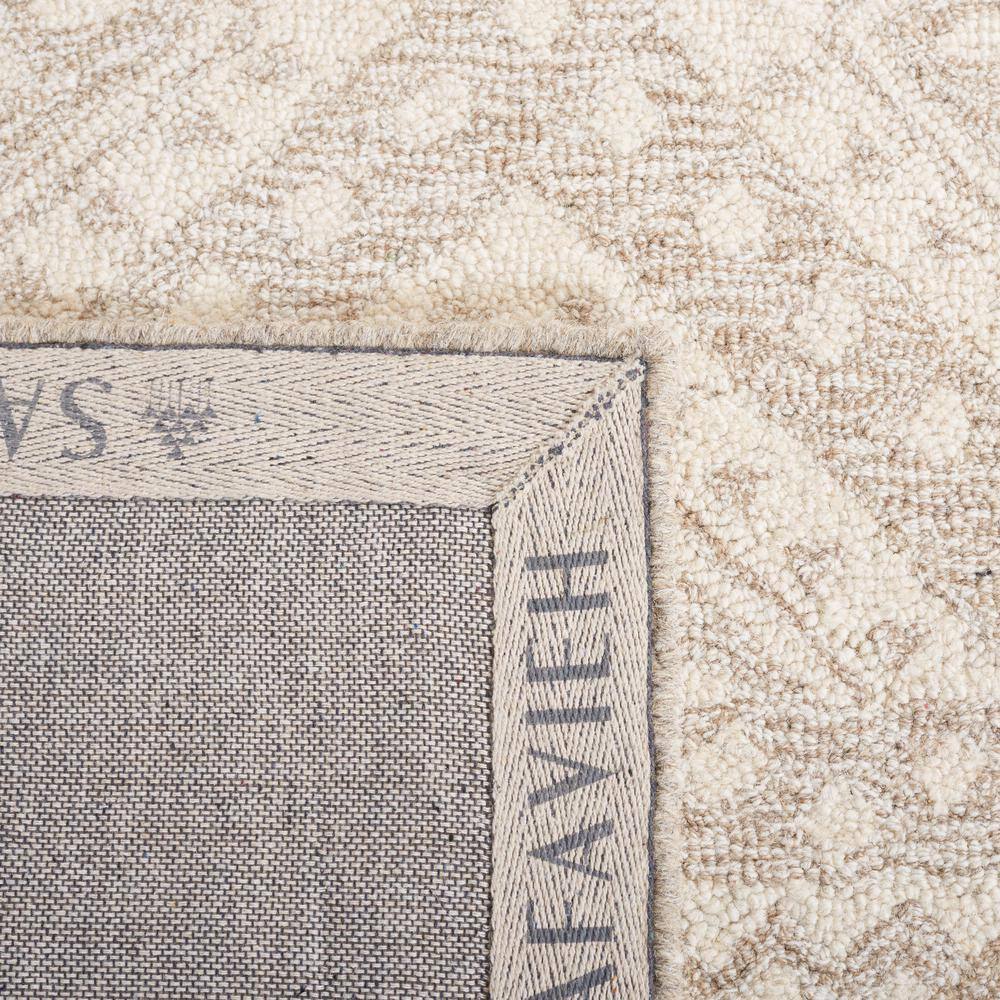 Hand-Tufted Beige/Ivory Woolen Soft Textured Area Rug - 2'6" x 4'