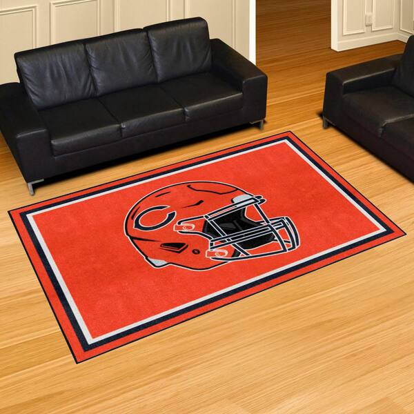 FANMATS Chicago Bears 5ft. x 8 ft. Plush Area Rug