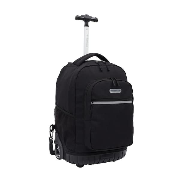 Boston Red Sox MOJO 19'' Personalized Premium Wheeled Backpack - Black