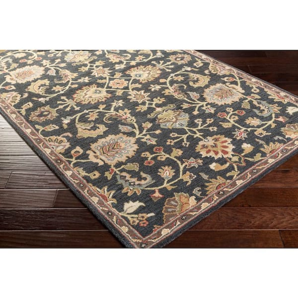 Middleton Mallie Black 8 ft. x 10 ft. Indoor Area Rug
