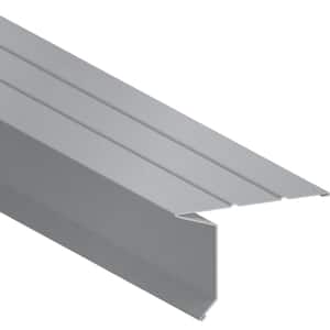 2-1/8 in. x 1 in. x 10 ft. Aluminum Eave Drip Flashing