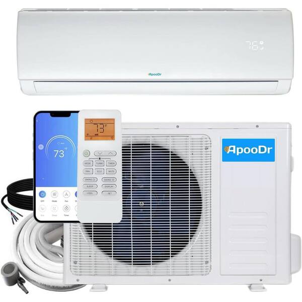 thumbnail image 2 of 9,000 BTUs Mini Split AC/Heating System, 23 SEER2 Inverter 2 of 11