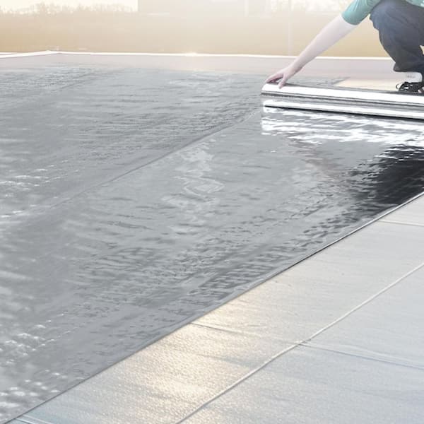 Double Reflective Insulation Roll, Woven Fabric, 6.5 Mil. 48 in. x 250 ft. Radiant Barrier, 1 Pack, for Window RV Roof