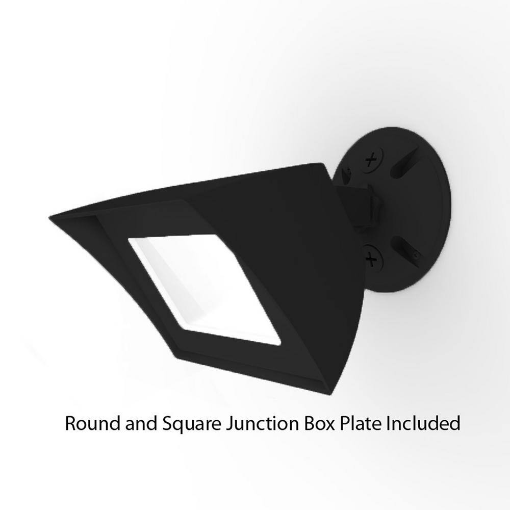 Endurance 35W Black Aluminum LED Security Flood Light
