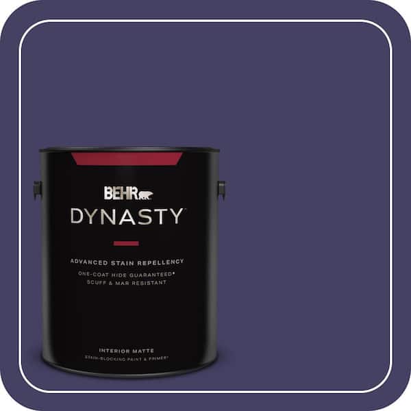 BEHR DYNASTY 1 gal. #MQ5-44 Heraldic One-Coat Hide Matte Interior Stain-Blocking Paint & Primer