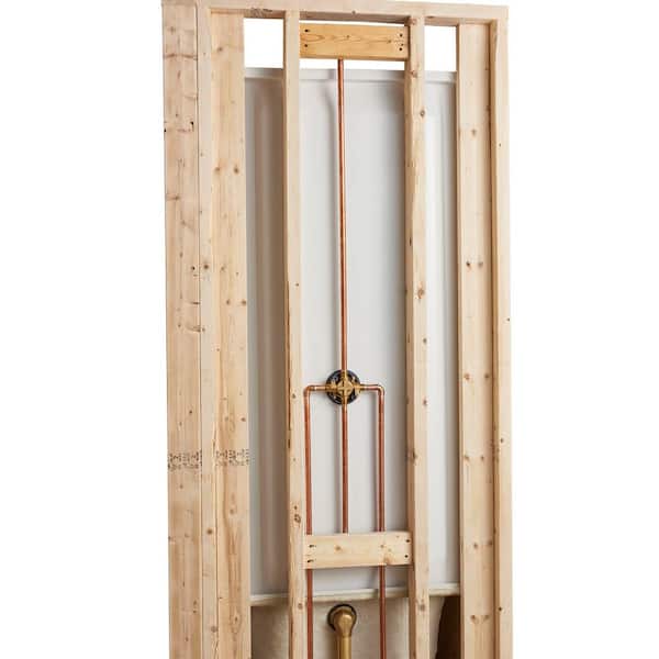 Flash Shower Rough-In Valve with Universal Inlets/Outlets