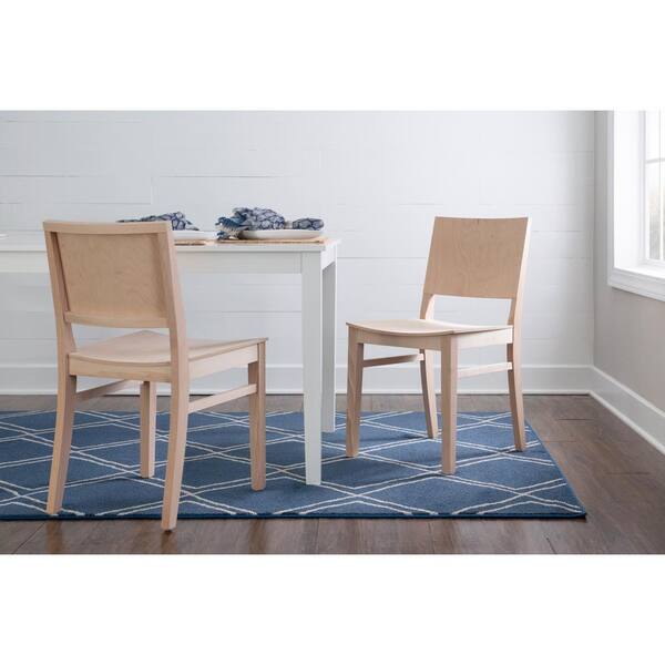 Unfinished dining chairs set deals of 4