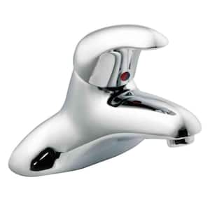 M-DURA Commercial 4 in. Centerset Single-Handle Low-Arc Bathroom Faucet in Chrome